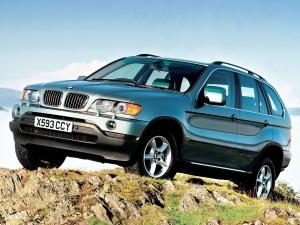 BMW X5 4.4i 2000 года (UK)